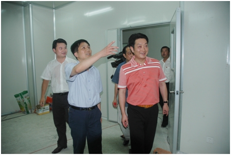 市委副書記、市長黃玉劍到仁和“863”高科技工業(yè)園調研