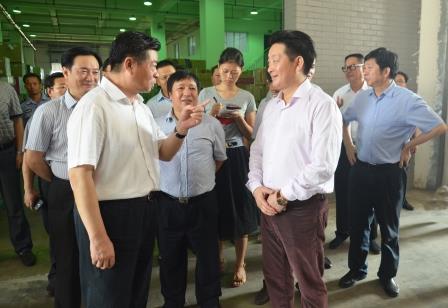 江西省委常委、統戰部長蔡曉明視察仁和集團