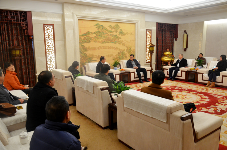 張威總經(jīng)理會見勁牌公司董事長吳少勛